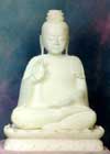 Sitting Buddha with Blessing Hand
